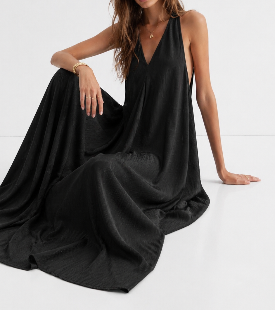 Pure Black Dress