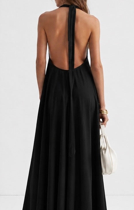 Pure Black Dress
