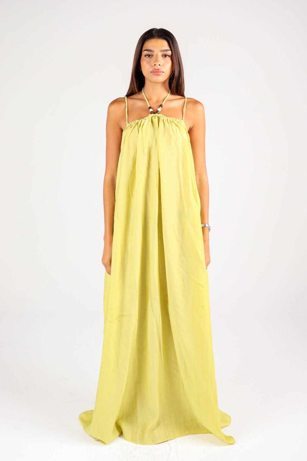 Sage Flow Maxi Dress