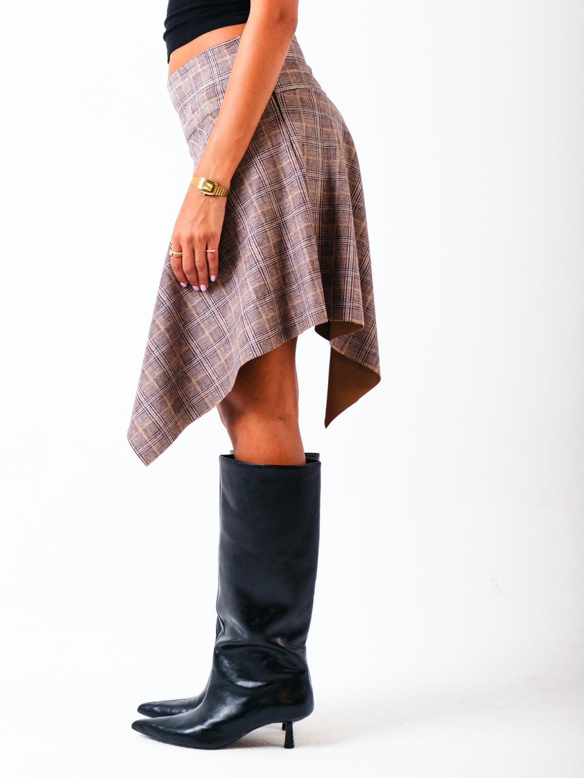 The Soho Plaid Skirt