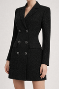 Sparkly Blazer Dress