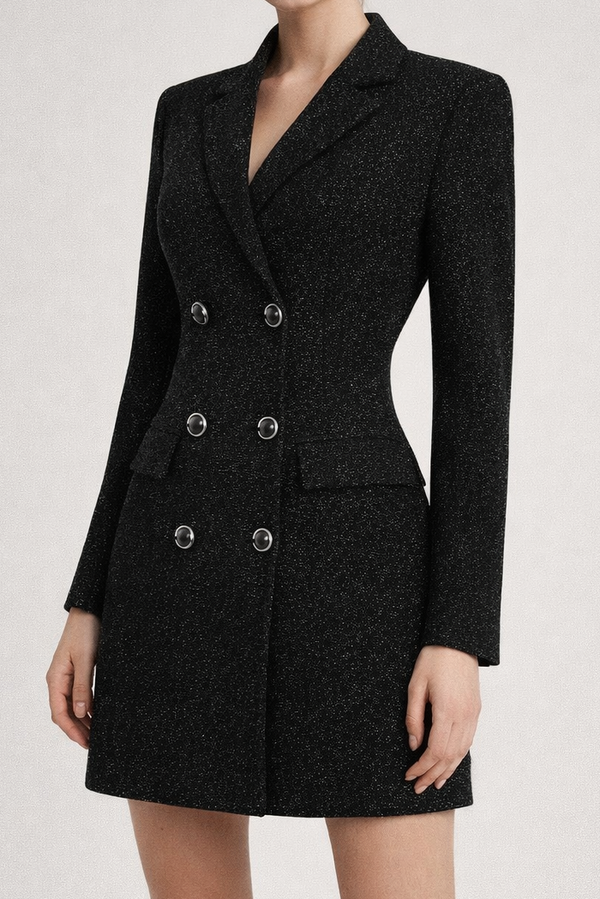 Sparkly Blazer Dress