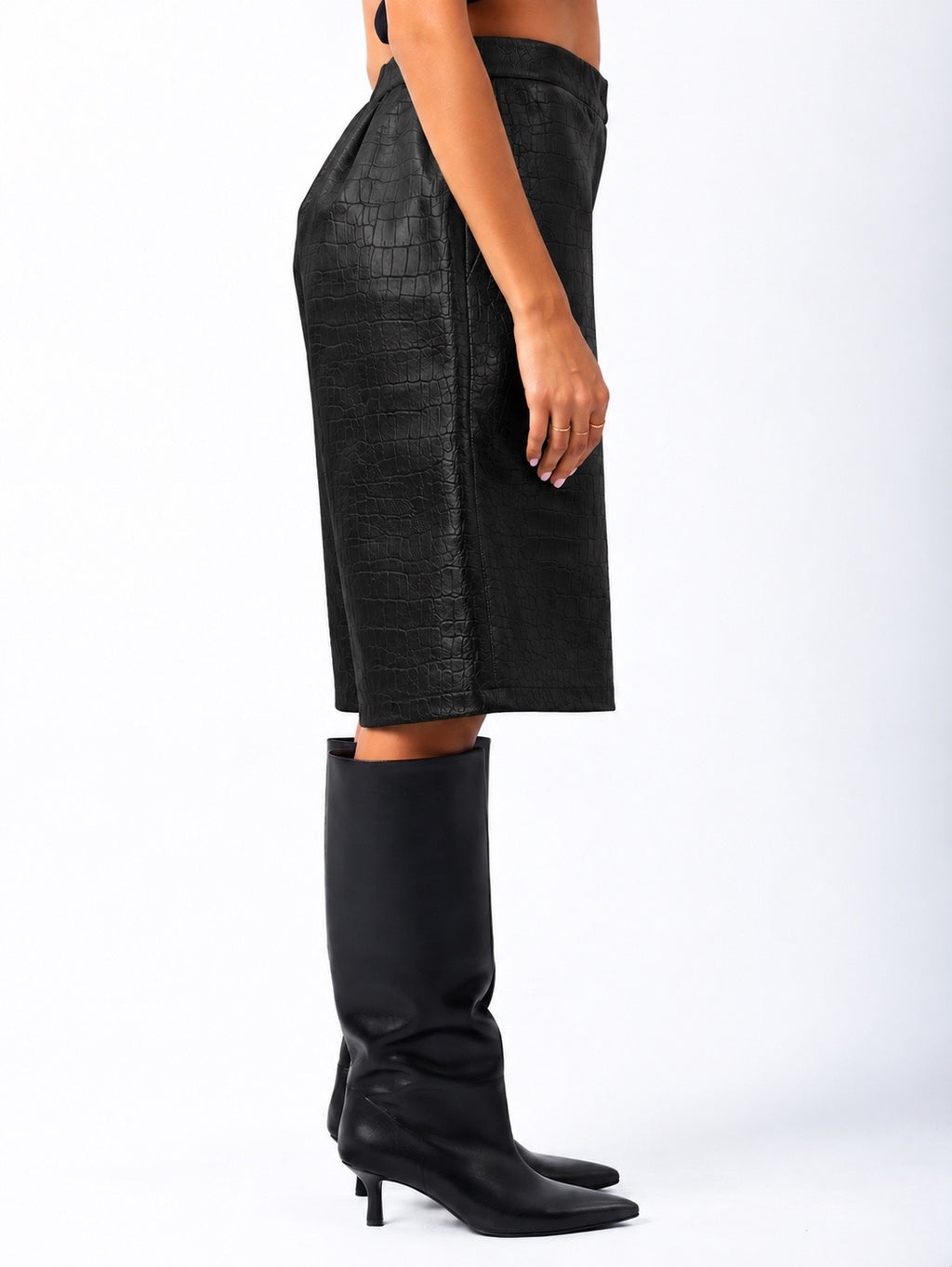 The Black Leather Jorts