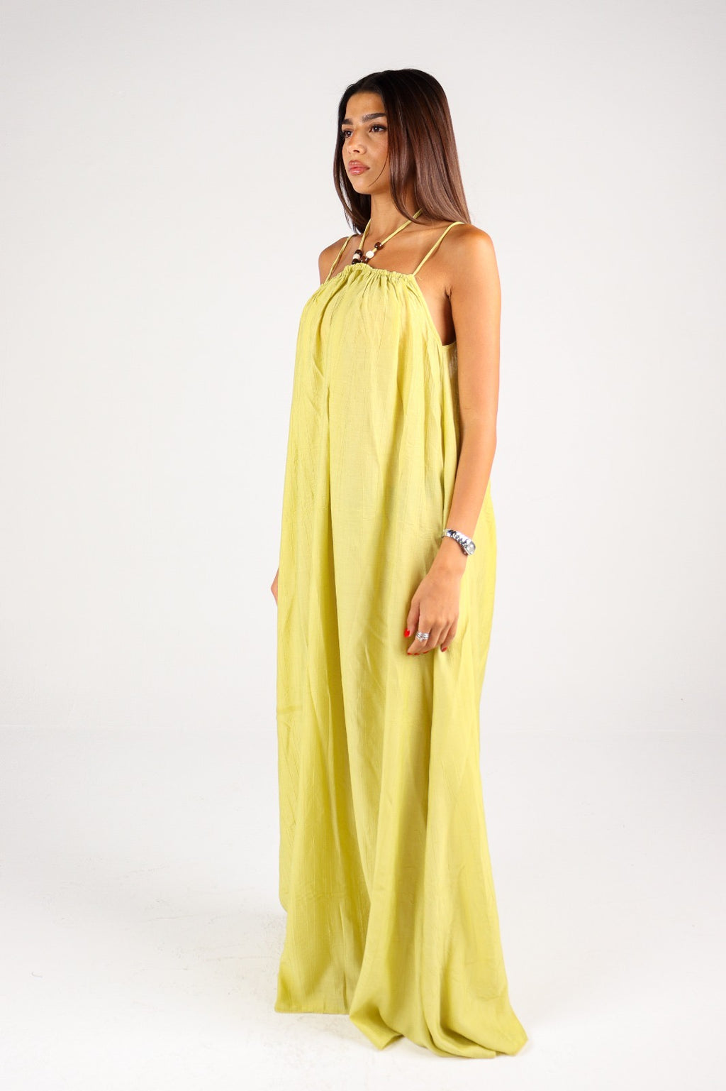 Sage Flow Maxi Dress