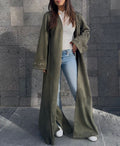 Olive Suede Cardigan
