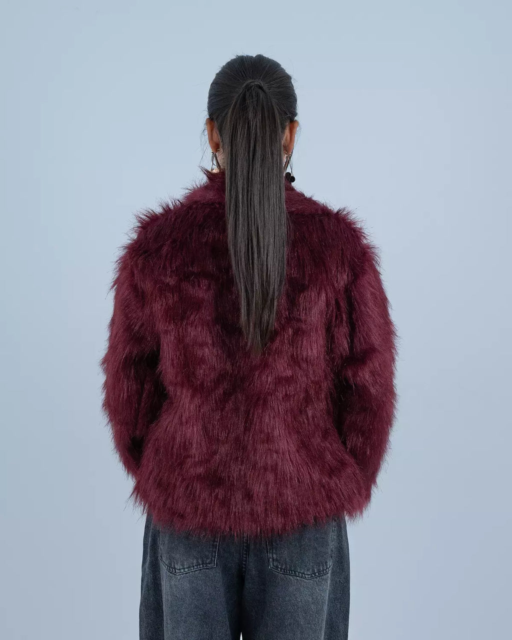 Wine Velvet Fur